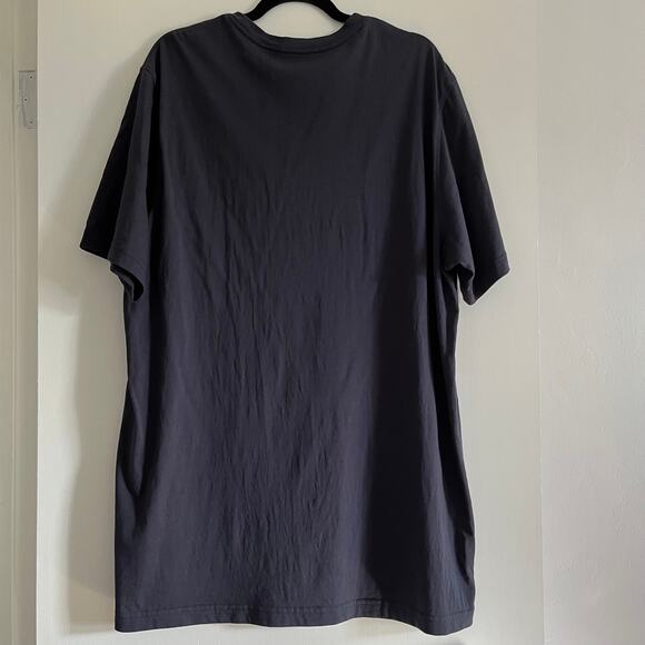 Psycho Bunny Graphic T-Shirt Mens 2XL Navy Rainbow Skull Bunny NWOT - Picture 2 of 4